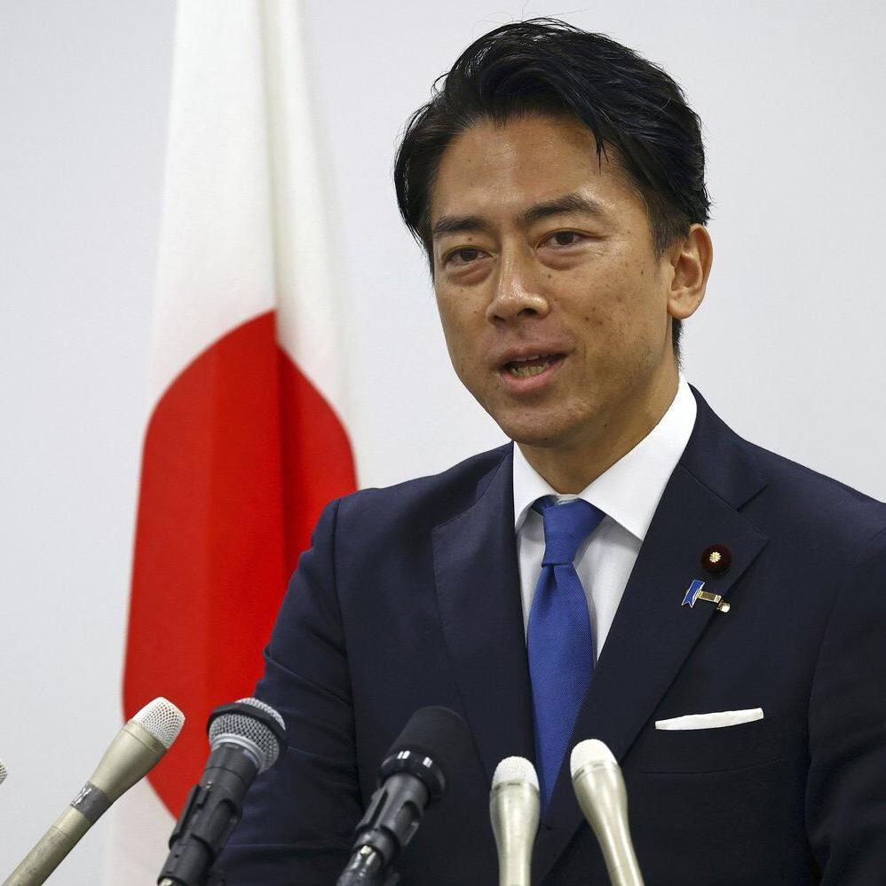 Japan's governing party is choosing a new leader Saturday to succeed Ishiba
